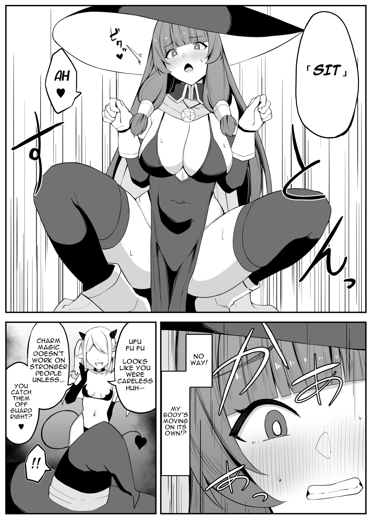 Hentai Manga Comic-How the Strongest Witch Was Charmed and Defeated by a Succubus-Read-9